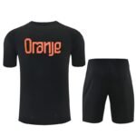 Short Sleeves Netherlands Training Suit - Black - Image 2