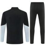 Adult/ Kids Miami 2627 Half Zippered Training Suit - Black - Image 2
