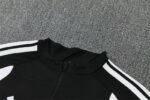 Adult/ Kids Miami 2627 Half Zippered Training Suit - Black - Image 8