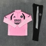 Adult/ Kids Miami 2627 Half Zippered Training Suit - Pink - Image 3