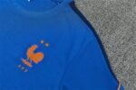 Short Sleeves France Training Suit - Blue - Image 5