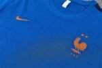 Short Sleeves France Training Suit - Blue - Image 7