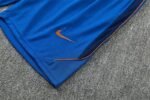 Short Sleeves France Training Suit - Blue - Image 9