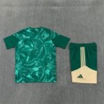Short Sleeves Real Madrid Training Suit - Green - Image 4