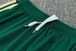 Short Sleeves Real Madrid Training Suit - Green - Image 11