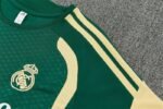 Short Sleeves Real Madrid Training Suit - Green - Image 6