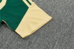 Short Sleeves Real Madrid Training Suit - Green - Image 8
