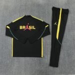 Adult / Kids 2627 Brazil Half Zipper Training Suit - Image 3