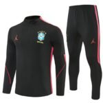 Adult / Kids 2627 Brazil Half Zipper Training Suit