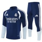 Adult / Kids 2627 Real Madrid Half Zipper Training Suit