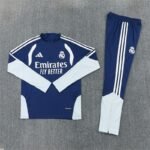Adult / Kids 2627 Real Madrid Half Zipper Training Suit - Image 3