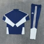 Adult / Kids 2627 Real Madrid Half Zipper Training Suit - Image 4