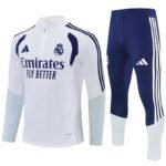 Adult / Kids 2627 Real Madrid Half Zipper Training Suit