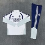 Adult / Kids 2627 Real Madrid Half Zipper Training Suit - Image 3