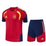 Short Sleeves Spain Training Suit - Red