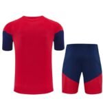 Short Sleeves Spain Training Suit - Red - Image 2