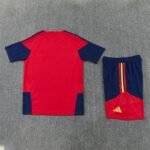 Short Sleeves Spain Training Suit - Red - Image 4
