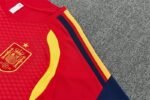 Short Sleeves Spain Training Suit - Red - Image 7