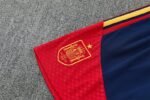 Short Sleeves Spain Training Suit - Red - Image 12
