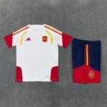 Short Sleeves Spain Training Suit - White - Image 3
