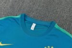 Short Sleeves Brazil Training Suit - Blue - Image 5