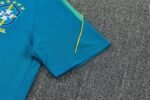 Short Sleeves Brazil Training Suit - Blue - Image 6