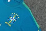 Short Sleeves Brazil Training Suit - Blue - Image 7