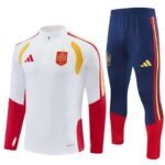 Adult/ Kids 2526 Spain Training Suit - White