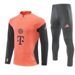 Adult/ Kids Bayern München Half Zipper Training Suit - Orange