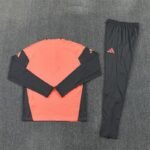Adult/ Kids Bayern München Half Zipper Training Suit - Orange - Image 4