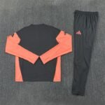 Adult/ Kids Bayern München Half Zipper Training Suit - Gray - Image 4
