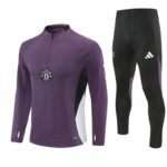 Man United Half Zipper Taining Suit - Image 3