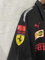 2026 F1 Polo Ferraria Black S-3XL - Image 5