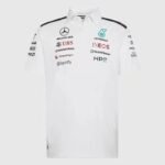 2026 F1 Polo Mercedes White S-5XL