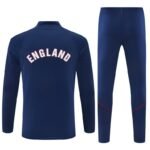 England Half Zipper Training Suit - Dark Blue - Image 2
