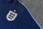 England Half Zipper Training Suit - Dark Blue - Image 4
