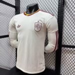 Player Version 2026 World Cup Spain Away Jersey Long Sleeves S-3XL - Image 7