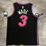 Miami Heat Black Jersey No.3 - Image 2