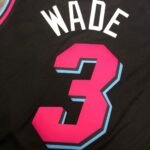 Miami Heat Black Jersey No.3 - Image 5