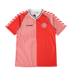 1986 Denmark Home Jersey  Fan version