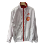 Spanish Red and White Double-Sided Silicone Windbreaker - Image 2
