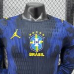 Player Version 2026 World Cup Brazil Away Jersey Long Sleeves S-3XL - Image 6