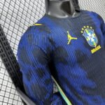 Player Version 2026 World Cup Brazil Away Jersey Long Sleeves S-3XL - Image 9