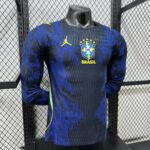Player Version 2026 World Cup Brazil Away Jersey Long Sleeves S-3XL - Image 11