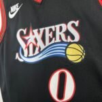 26 Season Philadelphia 76ers Retro Black #0 - Image 6
