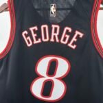 26 Season Philadelphia 76ers Retro Black #8 - Image 4